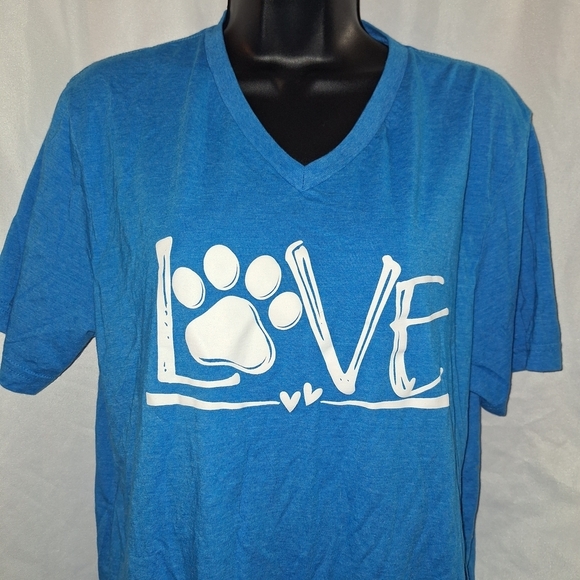 Bella Canvas Tops - Bella Canvas Blue Jersey Tee